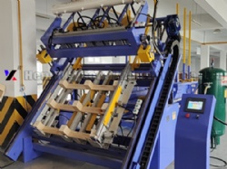 Epal wood pallet assembling machine