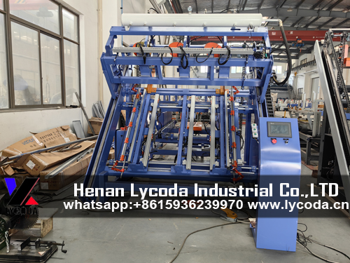 Install and test the American standard wood pallet nailing machine