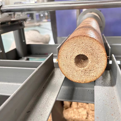 Máquina extrusora de bloques de madera redondos  lanzada en 2023