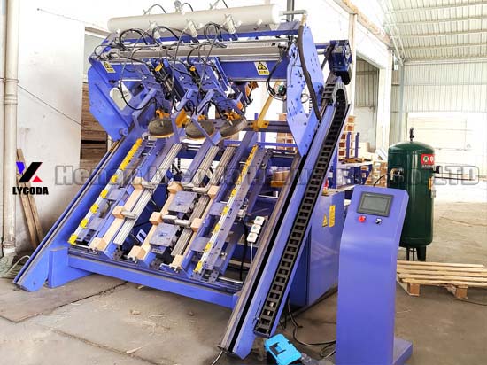 EPAL WOOD PALLET NAILING MACHINE