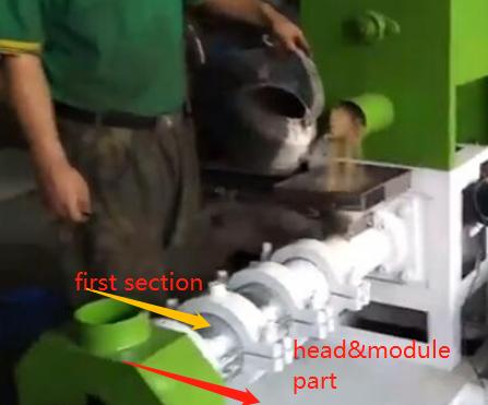 How to Clear the pellet extruder machine