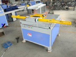 Wood Pallet Stringer Slotting Machine